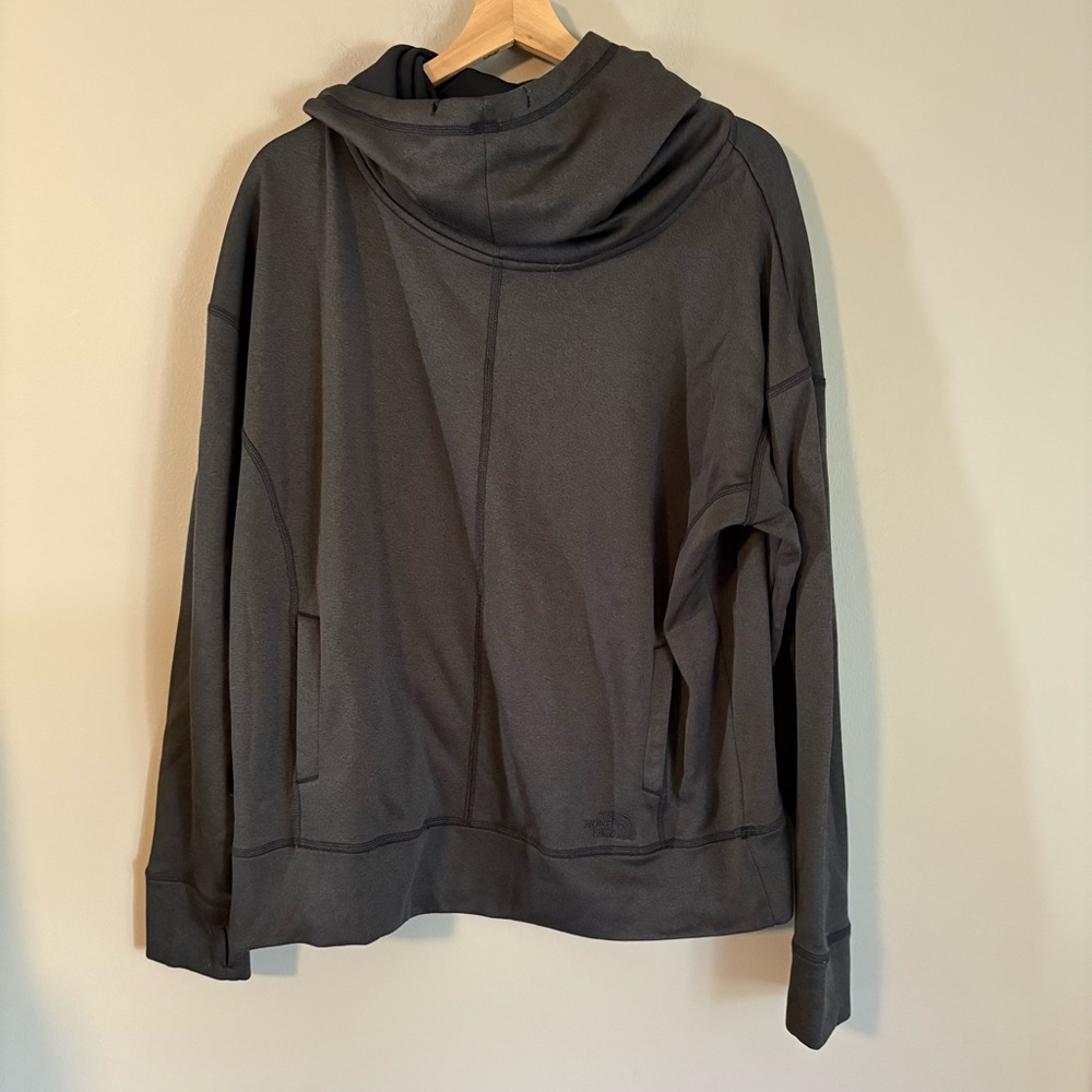 North Face Dark Gray Hoodie XL